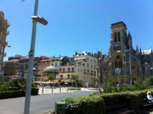 panorámica de biarritz