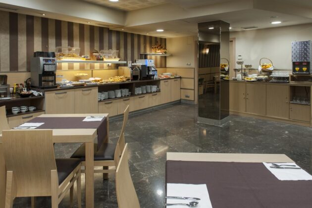 Sala de desayuno del hotel
