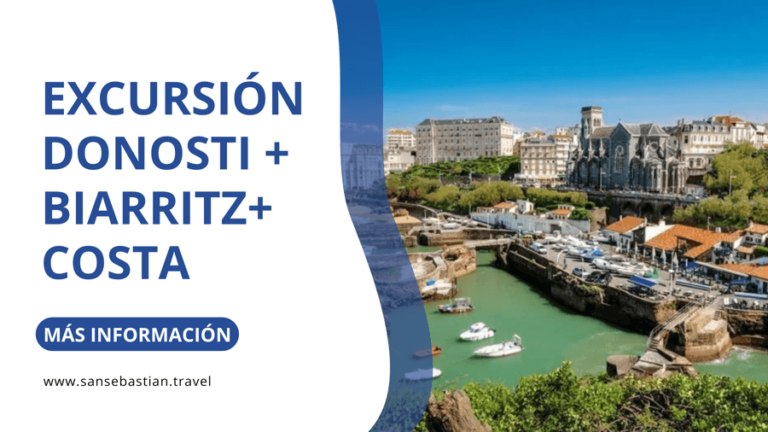 Excursión San Sebastian, Biarritz y costa